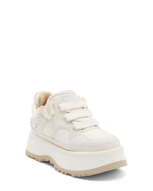 Ugg White Astromel Platform Sneaker