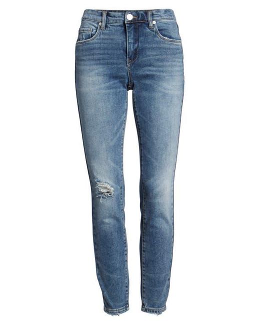 Blank NYC Blue Distressed Skinny Jeans
