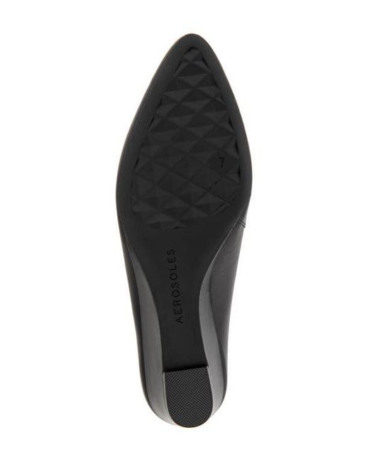 Aerosoles Black Camia Wedge Mule