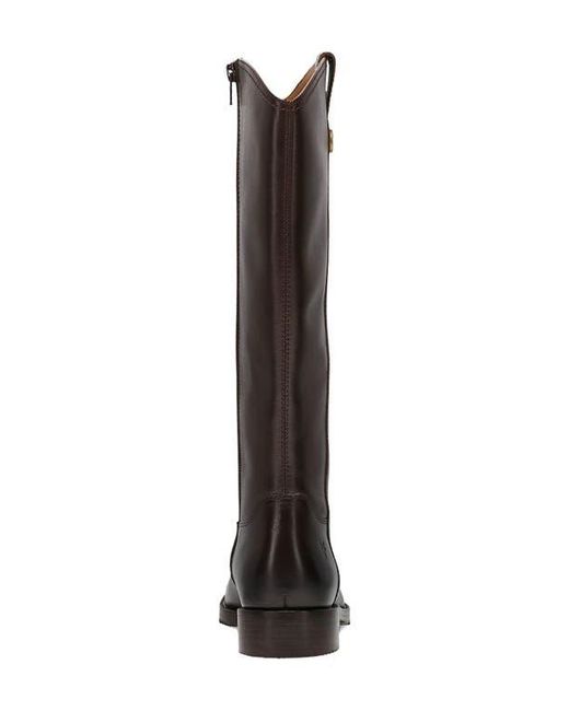 Frye Brown Melissa Button Tall Boot