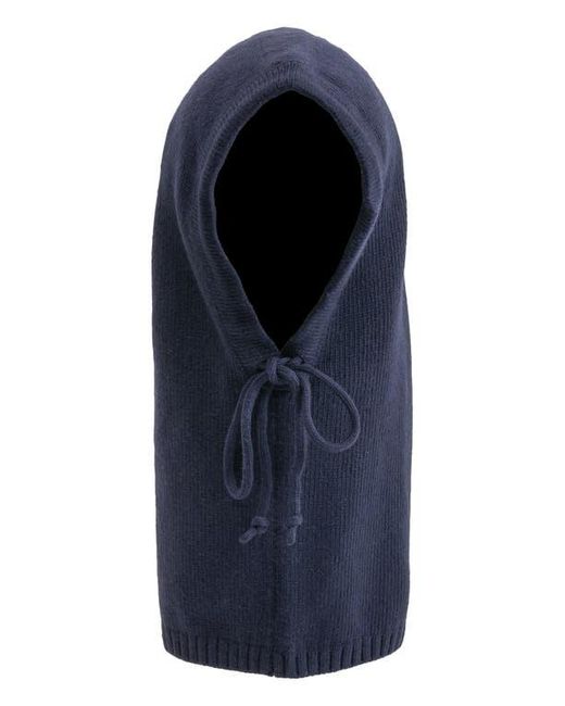 Echo Blue Drapey Balaclava