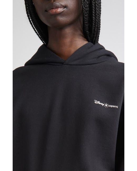 Coperni Black X Disney Collector Fleece Graphic Hoodie