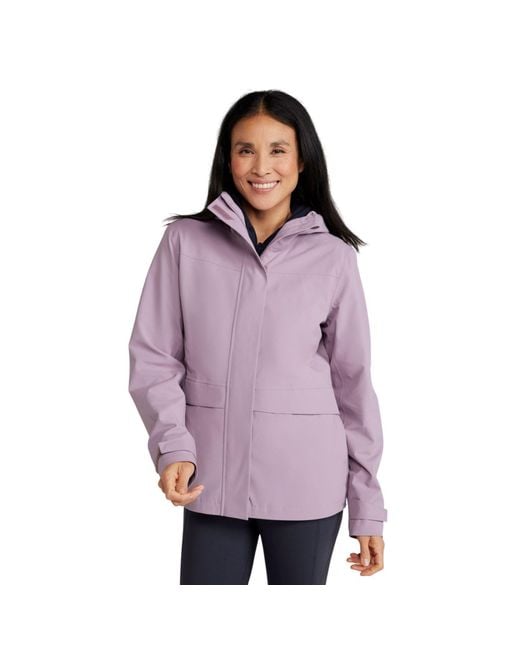 Mountain Warehouse Purple April Waterproof Jacket