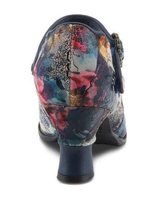Spring Step Blue Adodora Mary Jane Pump