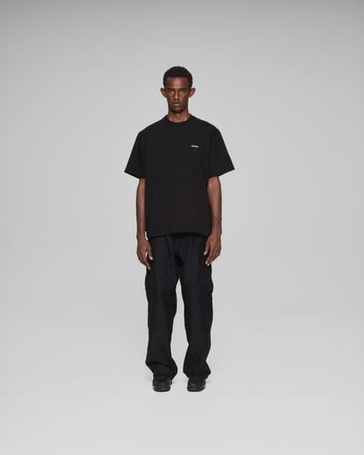 vowels Black Classic Tee for men