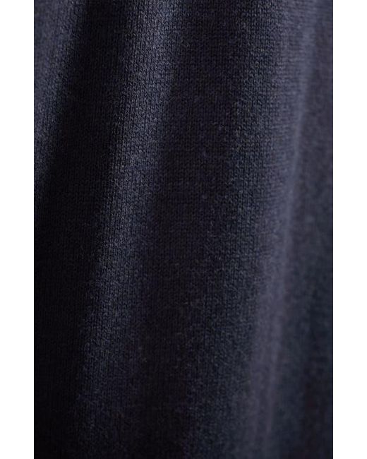 Bugatchi Blue Quilted Zip-Up Sweater Jacket for men