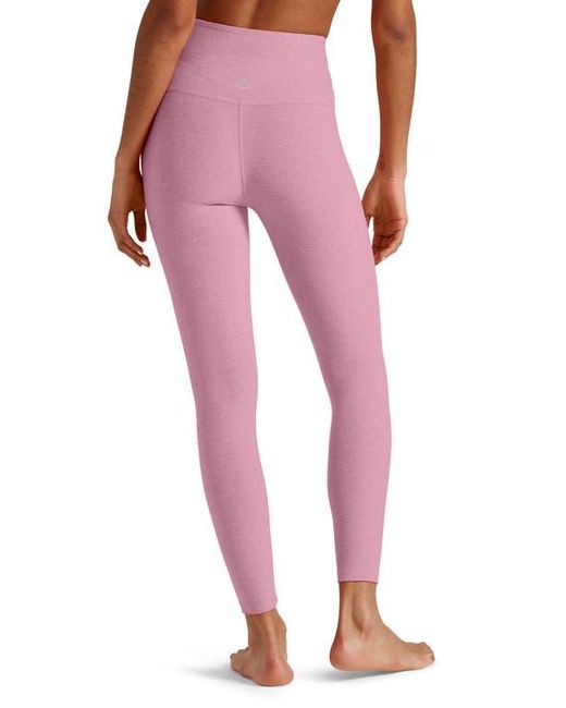 Beyond Yoga Red Your Leisure Space Dye High Waist Midi Leggings