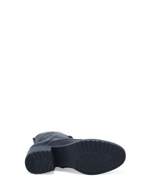 Miz Mooz Blue Juke Lace Up Bootie