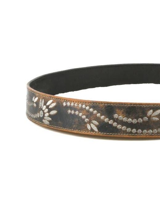 Bed Stu Gray Mohawk Belt