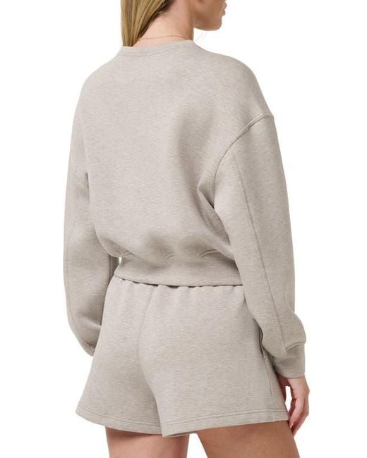 Travis Mathew Gray Cloudscape Sweatshirt