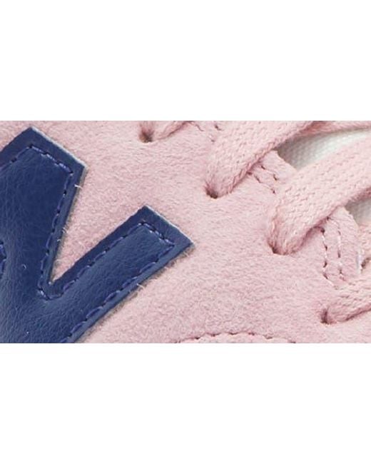 New Balance Pink Gender Inclusive T500 Tennis Sneaker