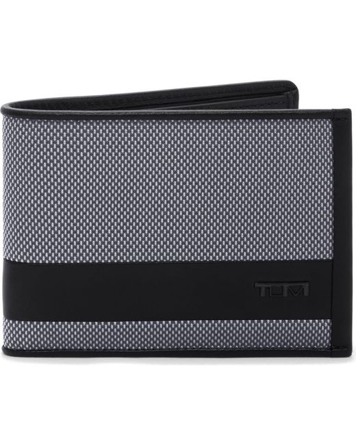 Tumi Black Alpha Bifold Wallet for men