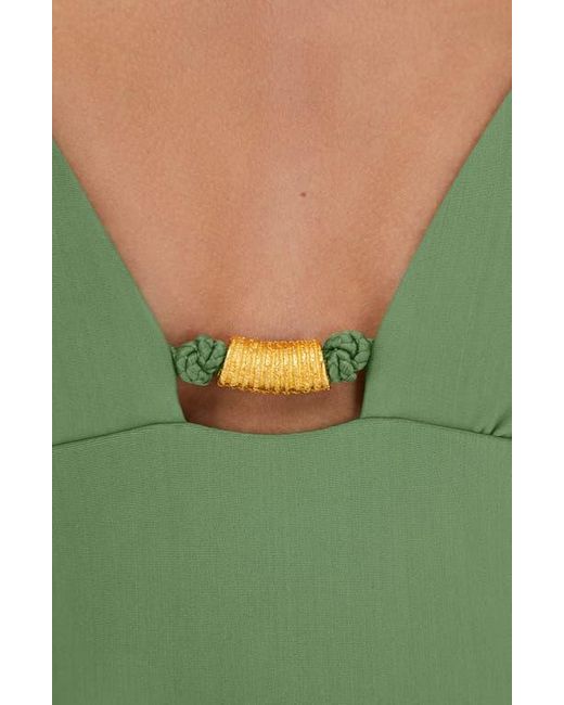 ViX Green Stacy One-Piece Swimsuit