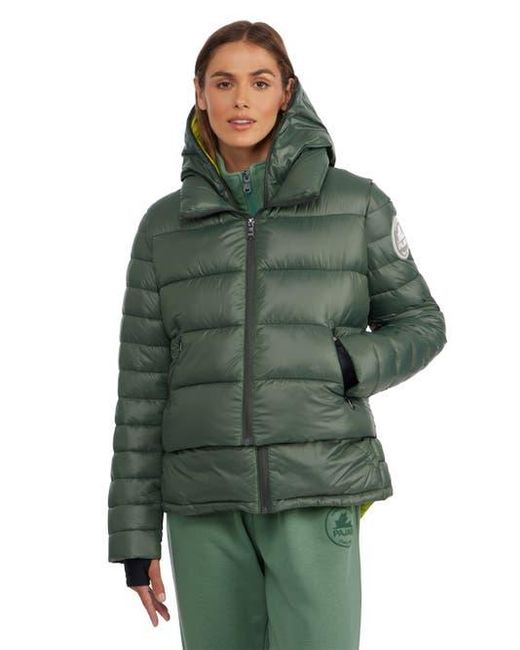 Pajar Green Vela Lightweight 3-In-1 Puffer
