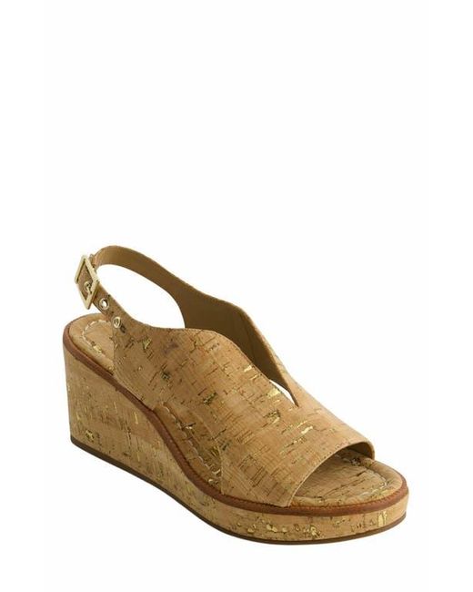 Bernardo Brown Kuarta Wedge Sandal