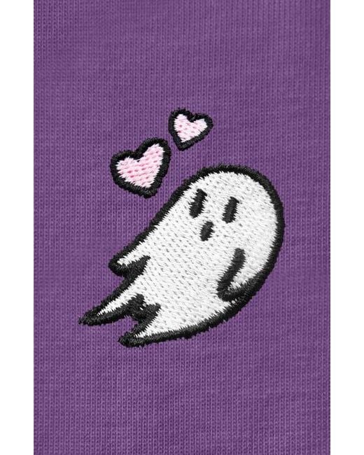 Alix Purple Heartly Ghost Tee