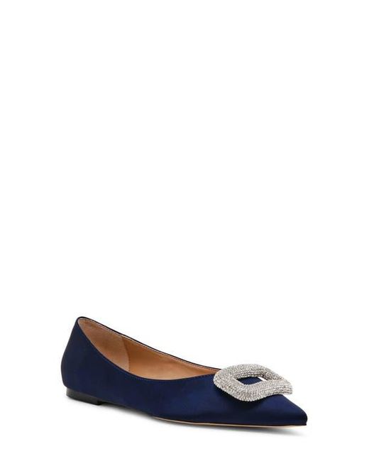 Steve Madden Blue Tink Pointed Toe Flat