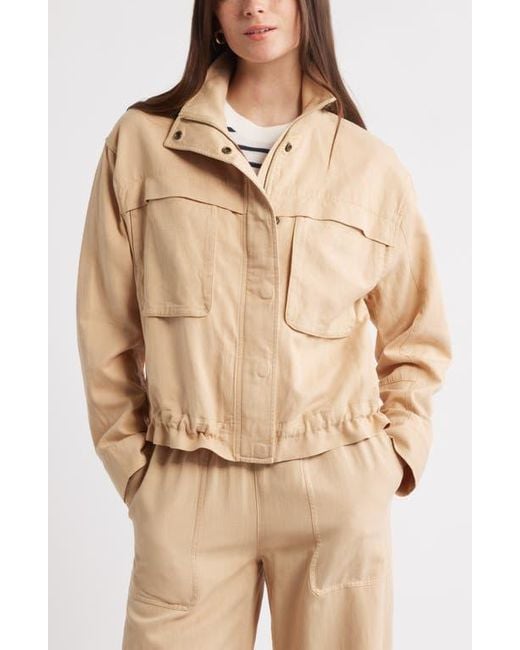 Caslon Natural Utility Jacket