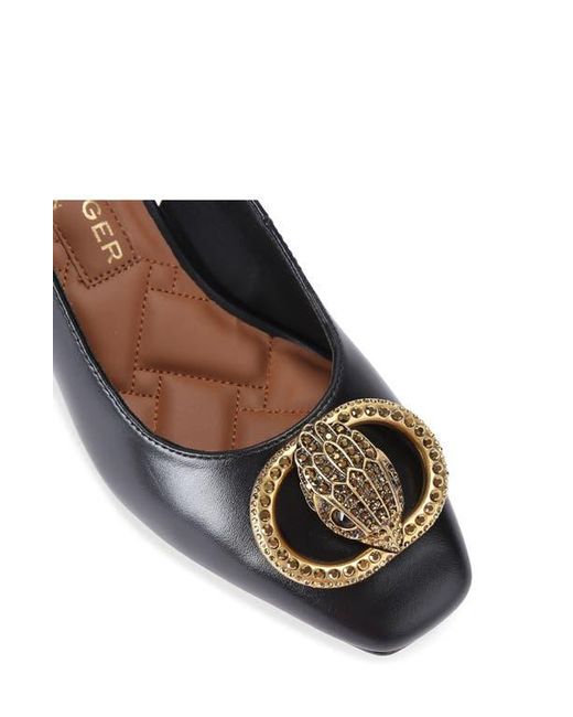 Kurt Geiger Black Chelsea Slingback Pump