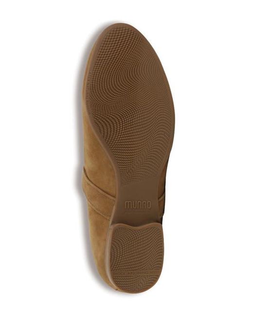 Munro Brown Mary Jane Flat