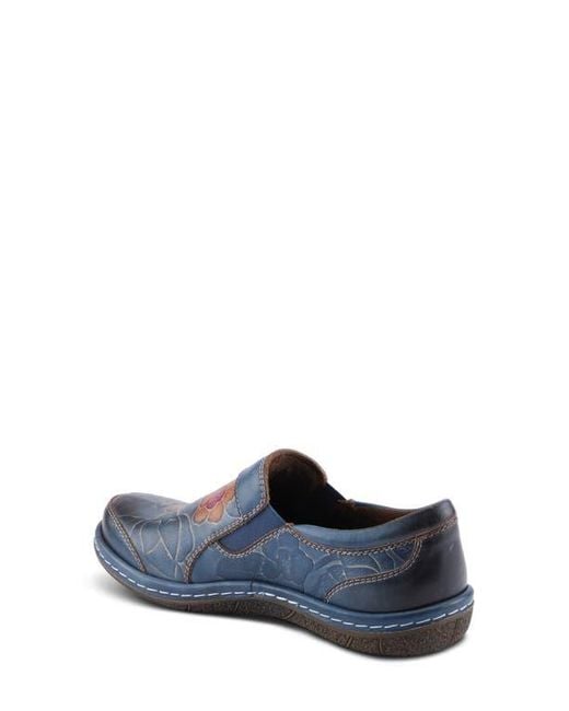 Spring Step Blue Annawan Loafer