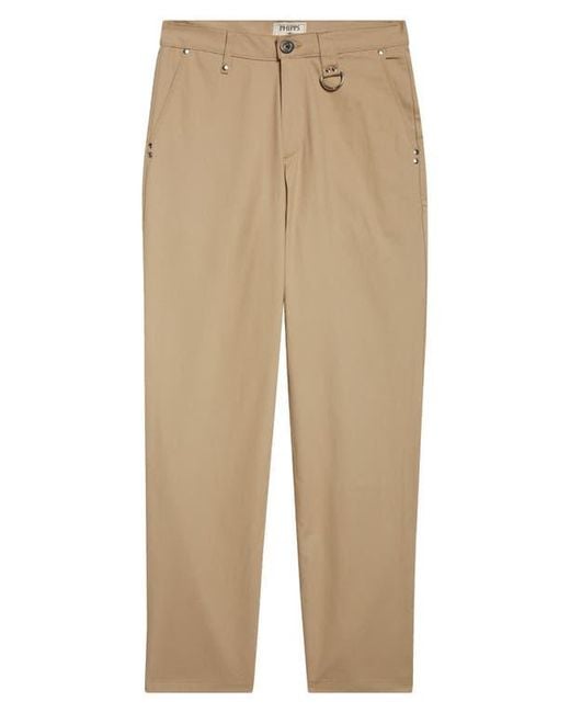 Phipps Natural Studded Chinos for men