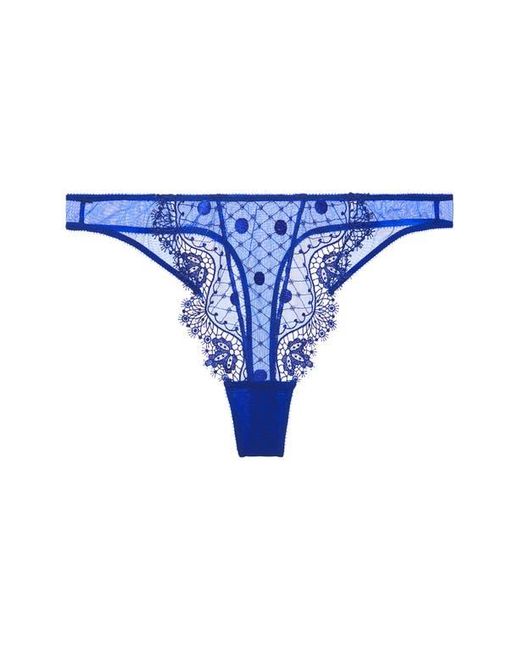 Dita Von Teese Blue Vedette G-String