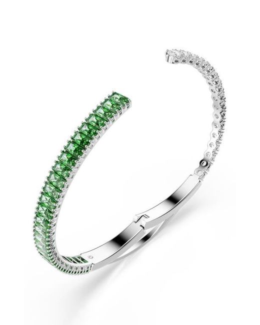 Swarovski Green Matric Bangle