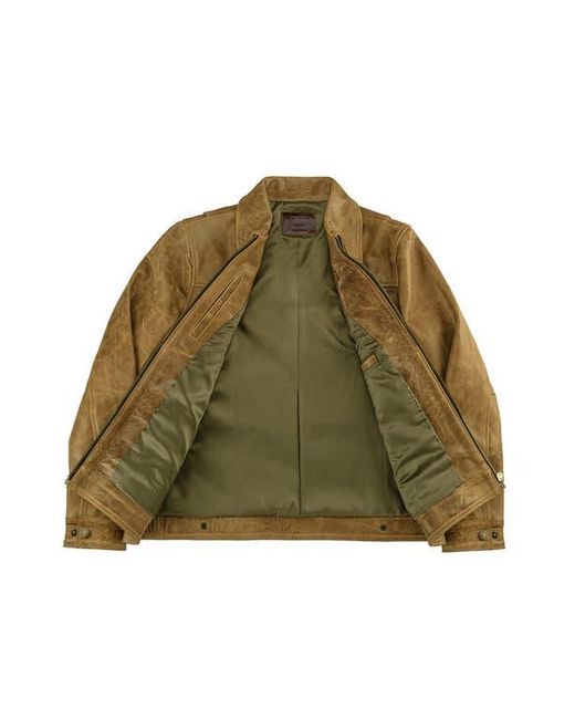 Last Wolf Brown Yellowstone Work Jacket for men
