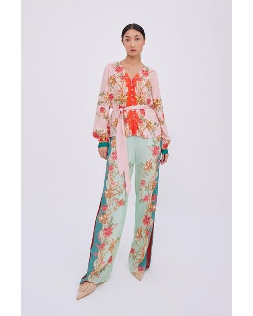 Raishma Red Candy Trousers