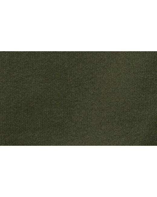 Mango Green Shoulder Button Mock Neck Sweater
