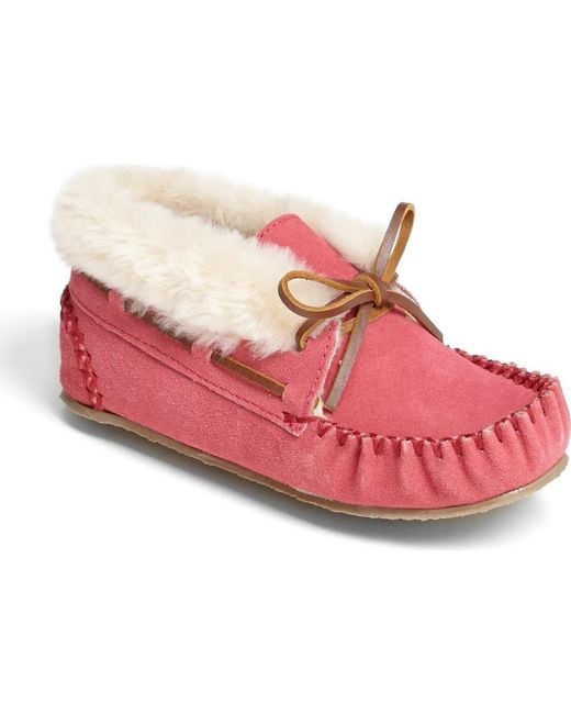 Minnetonka Pink Kids' Charley Bootie