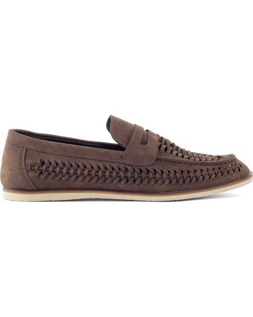 Coach Brown Suède Shearling Lines Moccasins,9.5D - upd.cl display picture 2