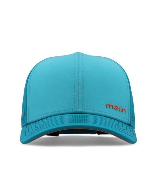 Melin Blue Hydro Compass Snapback Cap for men
