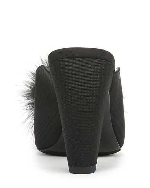 Sam Edelman Black Witney Feather Embellished Pump