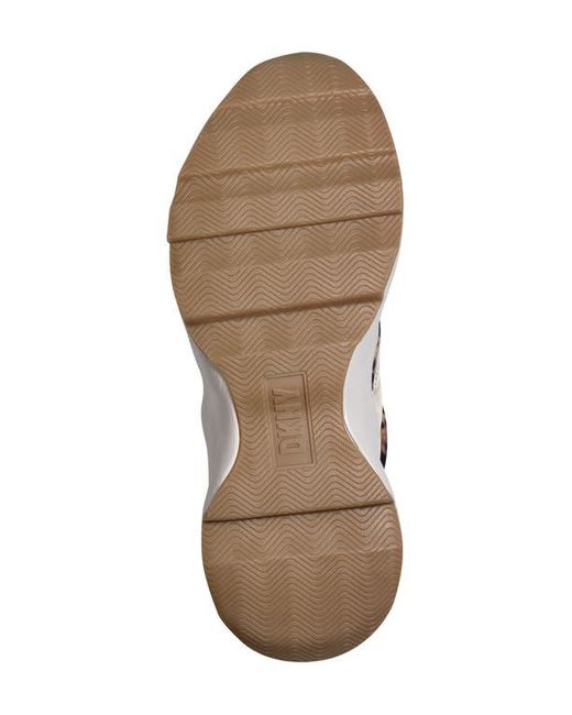 DKNY White Juna Sneaker