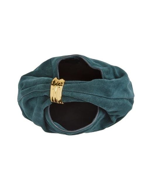 Madewell Black The Suede Mini Ring Pouch