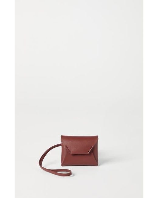 Brunello Cucinelli Red Calfskin Bag Charm