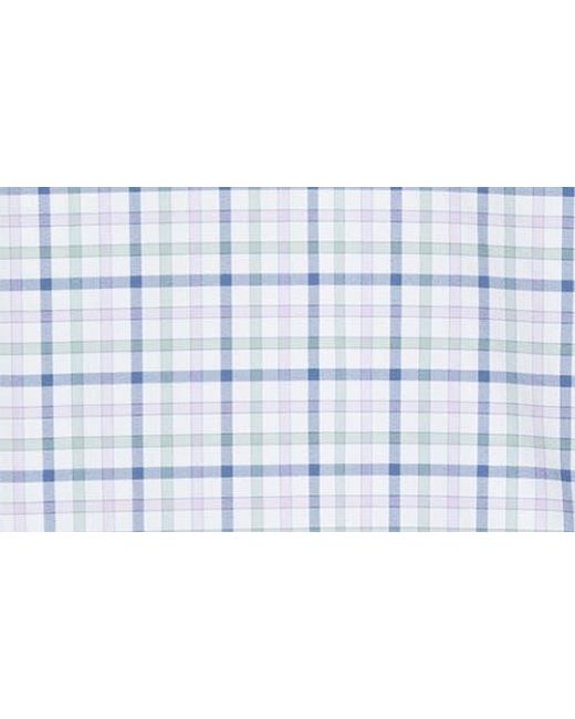 Vineyard Vines Blue Forepeak Tattersall Check Performance Button-Down Shirt for men