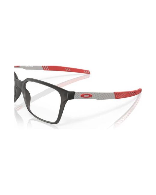 Oakley Brown 53Mm Rectangle Optical Glasses for men