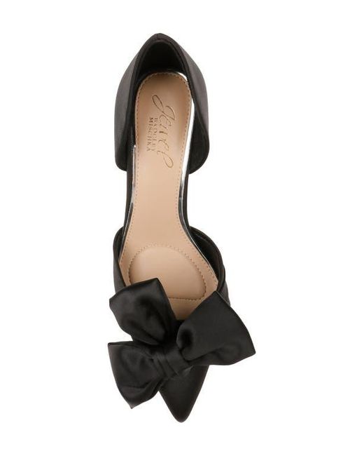Badgley Mischka Black Sidney Pointed Toe D'Orsay Pump