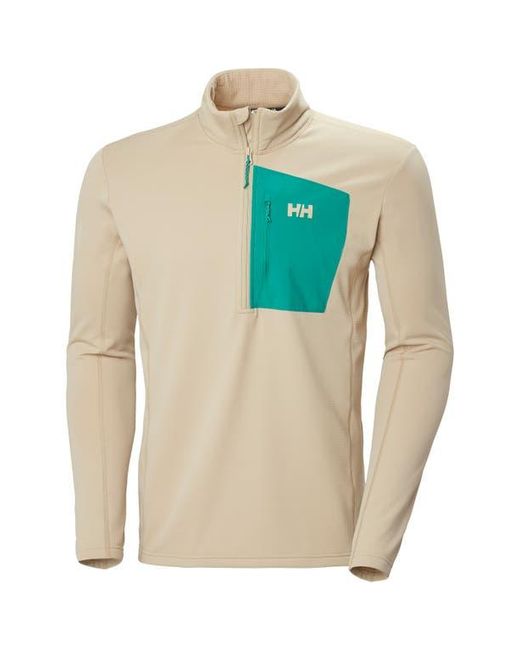 Helly Hansen Green Versalite Fleece Half Zip Pullover for men