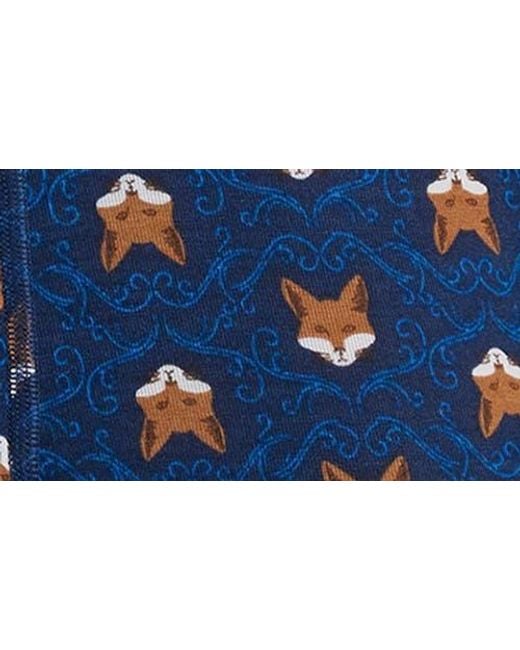 Tommy John Blue Second Skin 6-Inch Boxer Briefs for men