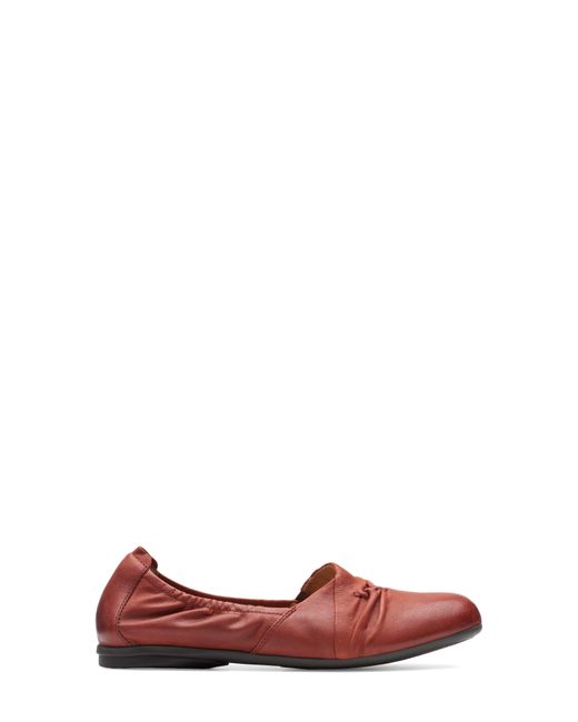 Clarks Clarks(r) Rena Way Flat in Red Lyst