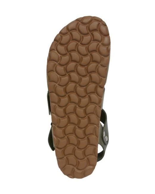 Celtic & Co. Green Triple Strap Sandal