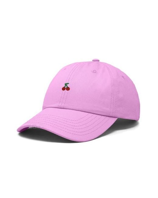 Alix Pink Lil Cherry Dad Cap