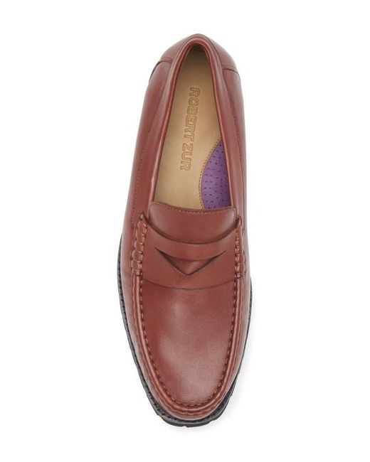Robert Zur Brown Dillon Penny Loafer for men