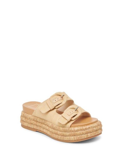 Dolce Vita Natural Witny Platform Espadrille Sandal