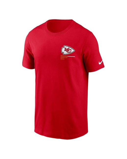 Men's Nike White Kansas City Chiefs Legend Icon Performance T-Shirt Size: Large