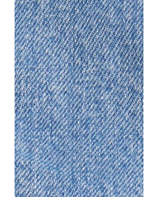 Rolla's Blue Short Sleeve Denim Romper